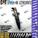 328-2576 Perkins Diesel Injector Caterpillar C9 Injectors For CAT Excavator