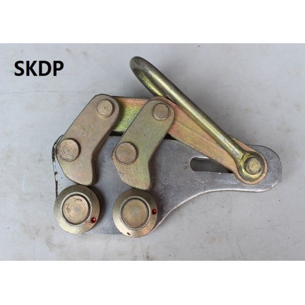 Tight Cable Wire Clamps Electrical Half - Moon Shape 20-60 KN Destructive Load