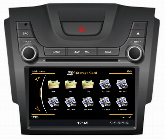 Ouchuangbo Auto GPS DVD Head Unit Sat Nav for Chevrolet S10 / Chevrolet Colorado Car Multimedia S100 System OCB-203