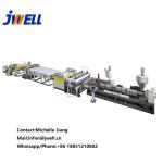 Jwell Transparent PC, PP, PE Plastic Hollow Sheet Board Extrusion Line