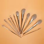 ISO14001 Professional High End Makeup Brush 13pieces Triangular Handle