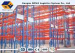 Heavy Duty Metal Storage Shelves Warehouse , Cold Rolled Steel Plate Narrow