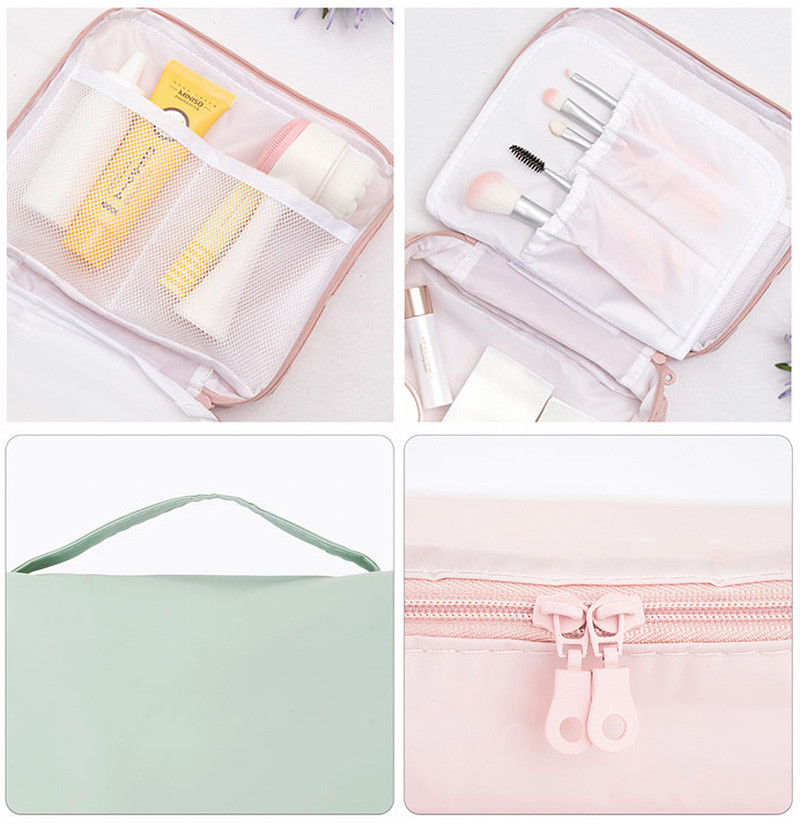 Eco-Friendly Wholesale Custom Printed Pin Cosmetic Makeup Bag