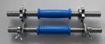 adjustable High quality crossfit Chrome Plated Solid Steel Dumbbell Bar