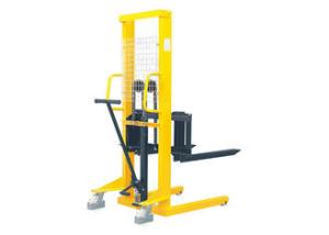 China 1.5 Ton Capacity Manual Pallet Stacker For Short Distance Transportation factory