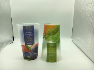 China 24oz Printed Plastic Cups For Beverage Juice Coffe Shop , Personalized Disposable Cups factory