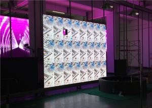China 4mm Indoor LED Advertising Screen HD LED Video Wall Display Sign For Restaurants factory