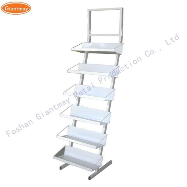 6 Tiers Floor Standing Electric Skateboard Display Rack W500*D400*H1800mm size