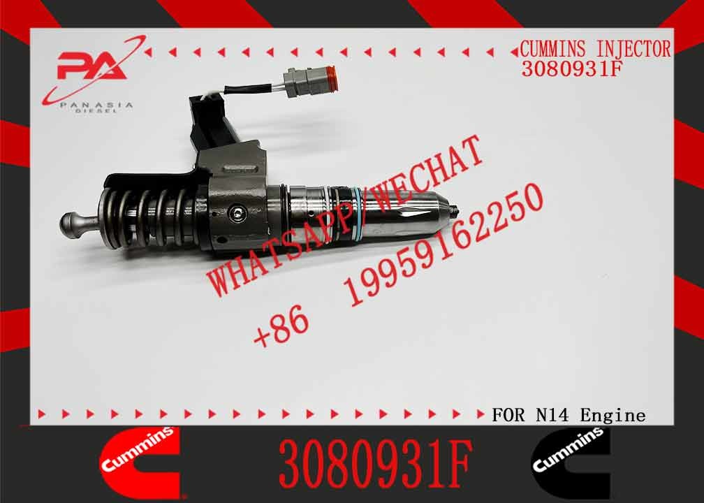 New Common Rail Diesel Fuel Injector 4307516 6087807 3080931F For Cummins QSN14 N14