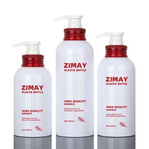China Biodegradable Pump Body Wash Bottle Packaging Hair Care Cream 300ml factory