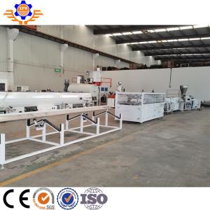 China 16 - 50MM Multi 2 Strands PVC Pipe Extrusion Line 37KW Pvc Tube Making Machine factory