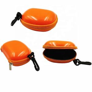 China Low MOQ Combination Leather Zipper Sunglasses Case Irregular Shape factory
