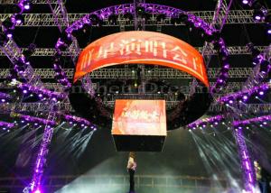 China Pixel Pitch 2.976mm LED Display Board , Indoor LED Screen Rental 500×500mm Panel factory