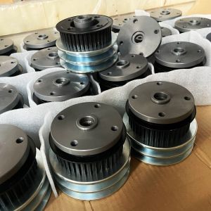 CNC Machined V-Belt Pulley Flange: Core Transmission Component