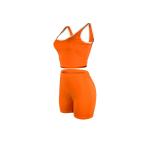 Pure Color Spring & Summer Sexy Sleeveless Vest Shorts Set 13 Colors