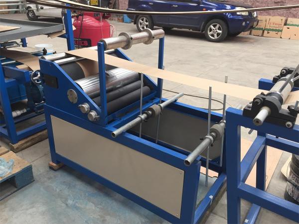CE Paper Edge Protector Machine 50m/min Single Color Edge Board Surface Paper