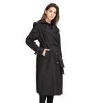 Customized Autumn Gabardina Ladies Overcoat Plus Size Long Sleeve Trench Coat