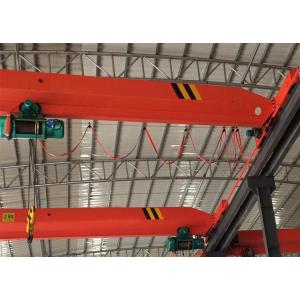 Span 15m Workstation Bridge Crane With Rail Systerm Bus Bar