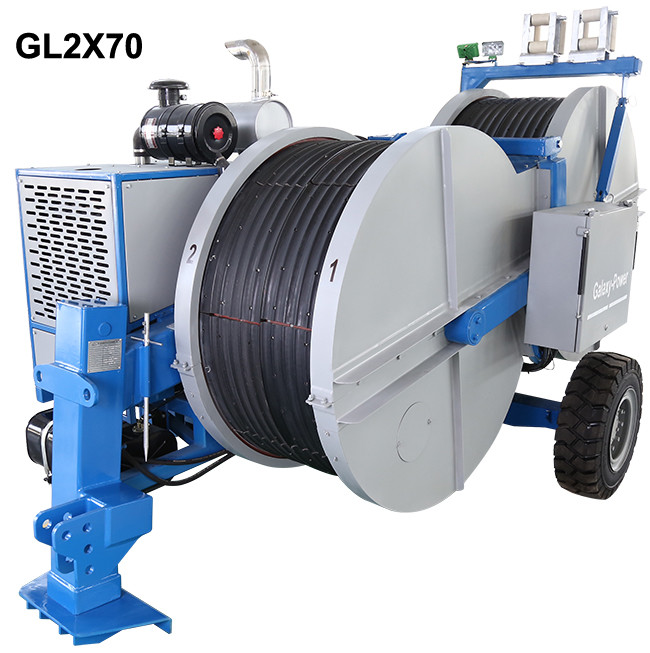 Transmission Line Equipment Max Continuous Tension Hydraulic Laying Tensioner