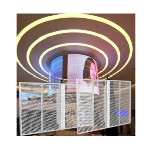 China Transparent Digital Frameless LED Screen Customized Flexible Outdoor LED Display factory
