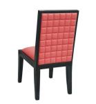 Red PU/leather upholstery Latest contracted chairs dining fashion wooden dining