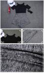 Sport Wear Three Piece Yoga Set Sport Shirt for Women Sports bra Fitness Flare