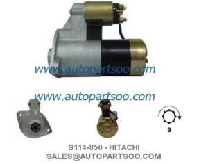 China S114-850 S114-8508 - HITACHI 12V 1.4KW 9T STARTER MOTOR S114-850 S114-8508 factory