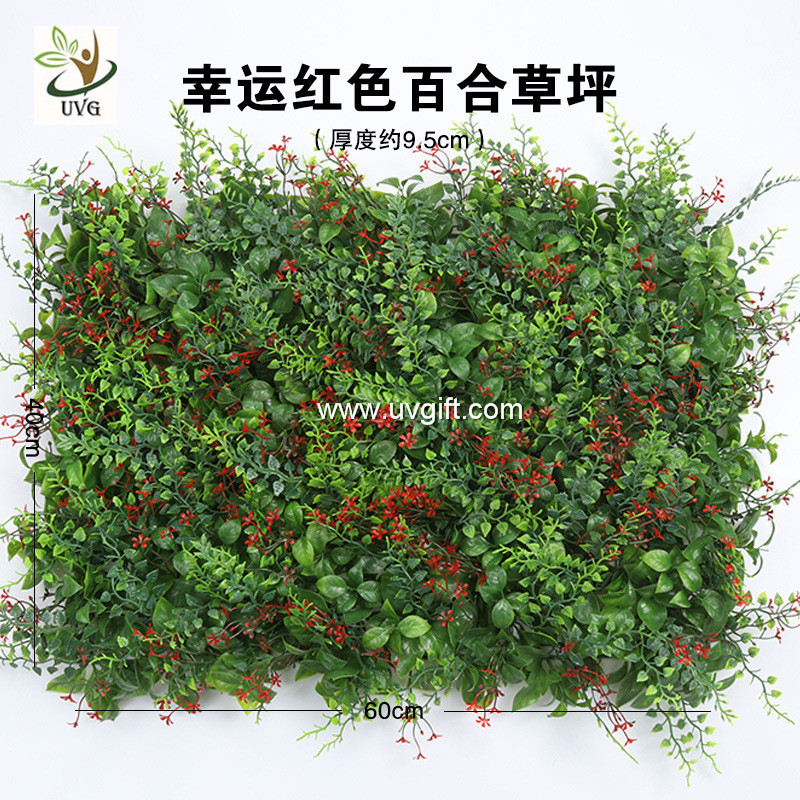 UVG decorative boxwood grass artificial garden green pathway for party decoration GRS25