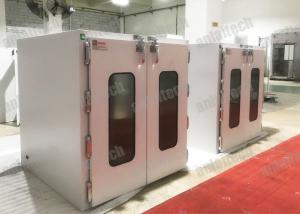 China 380V 220V 50Hz 60Hz Pass Boxes Transfer Window Interlock Laboratory SS304 factory