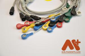 China Compatible Valenta Mn-08 7 lead Holter ECG Cable factory