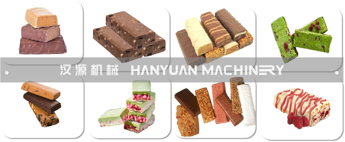 Sample energy bar product from production line