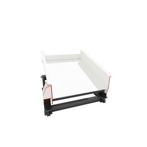 Simple Structure Single Shaft Feeder Machine 18.5KW With Stable Vibration