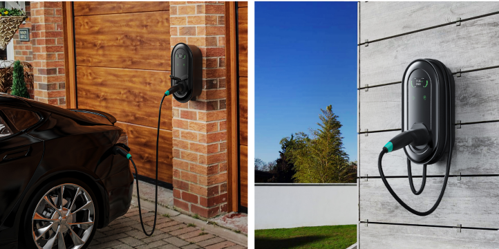 EVSE Manufacture AC Smart Charging Point For Electric Vehicles 7kw 11kw 22kw Solar Charging Wallbox Station With OCPP/DLB For Business And Home Use