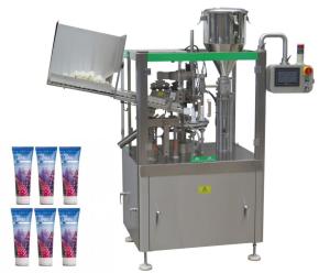 China Plastic Toothpaste TubeFilling Sealing Machine Aluminium 40pcs/Min LCD Display factory
