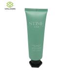 Green 80g Refillable Hand Cream Tube Hexagonal Cap 2 Layer LDPE Material