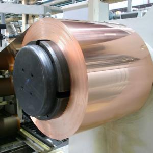 China 8 Micron Electrodeposited Copper Foil Shielding For Rf Cage Mri Room factory