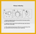 Safety Protection Anti-Noise Noise Reduction Sound Insulation Earmuffs Stand -