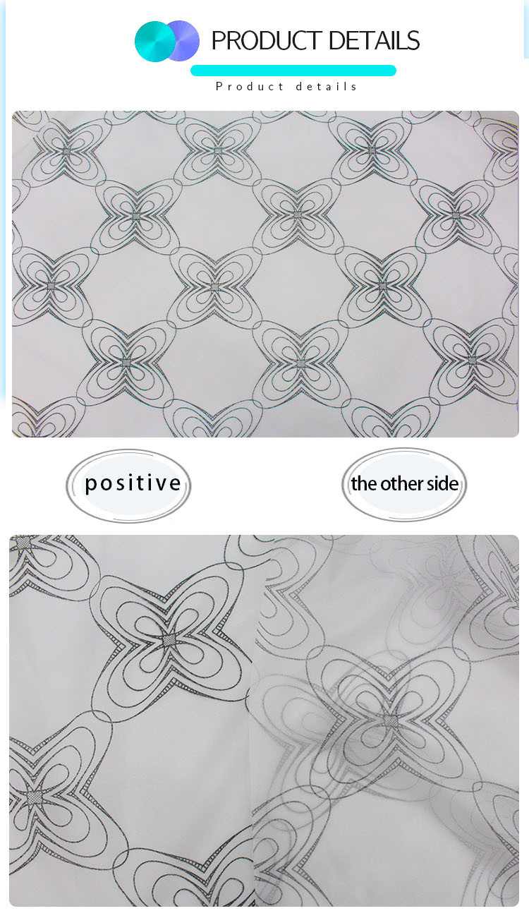 100gsm 100% Polyester Mattress Fabric Warp Knitting Digital Printing Chemical Fiber Fabric