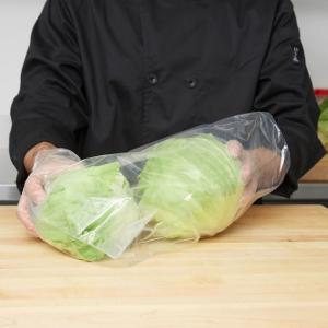 China Custom Printed Vegetable Plastic Bags , Food Safe Small Clear Plastic Bags factory