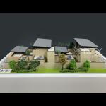 Aesthetic Villa Architecture Structural Model Plastic Acrylic Metal 100KG