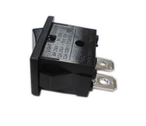 China 10000 Cycles R19-10 Rocker Switch Copper Silver Plated Terminal PA66/PC Housing factory