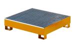 STEEL Drum Containment Pallets For Chemical Acids Corrosives Liquid Distributed