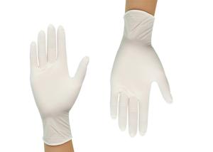 China Lightweight Latex Milky White Disposable Latex Exam Gloves factory