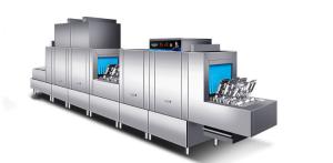 China Luxurious Conveyor Commercial Dishwasher Safety Semi Integrated factory