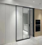 Kitchen Glass Aluminum Alloy Sliding Door Customizable Surface Finished