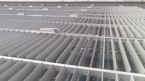 China 260mm Blade Adjustable Louvre Roof Aluminum Pergola factory