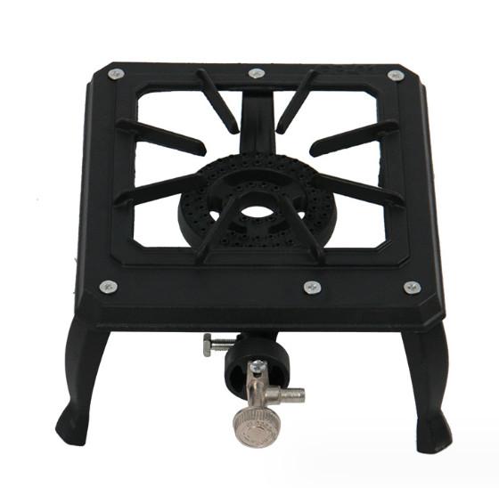 Factory supply outdoor barbecue hiking portable stove cast iron potting stove