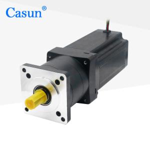 China 149mm Nema 34 Geared Stepper Motor with Large Reduction Ratio 10 1 Planetary Gearbox factory
