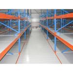 Multi-Tier Blue Chemical Plant Tools Storage Mezzanine Rack for 300kg/500kg