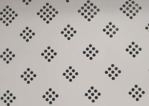China Decorative Facades Perforated Metal Mesh Aluminium Customized Hole Design factory